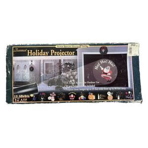 Foremost Halogen Light Holiday Projector w/12 Slides Christmas Halloween